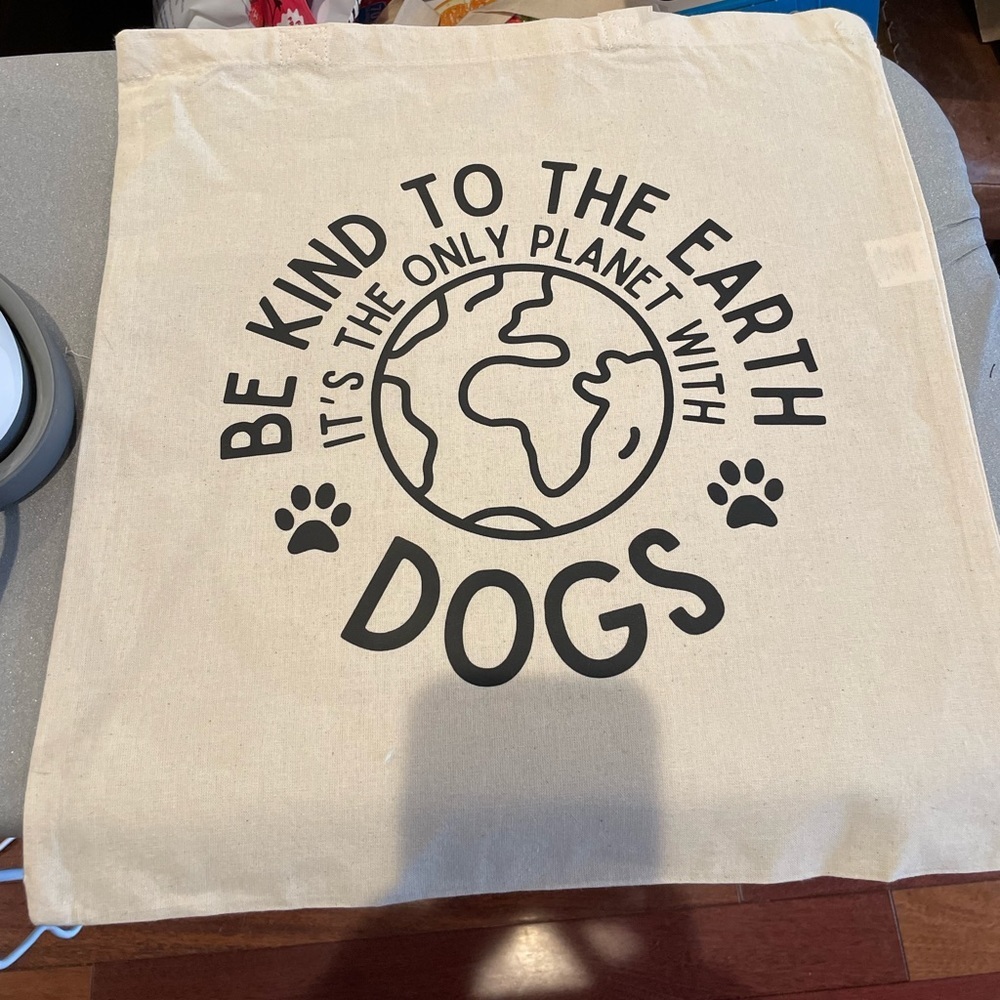 Handmade Dog Reusable bag ♻️​